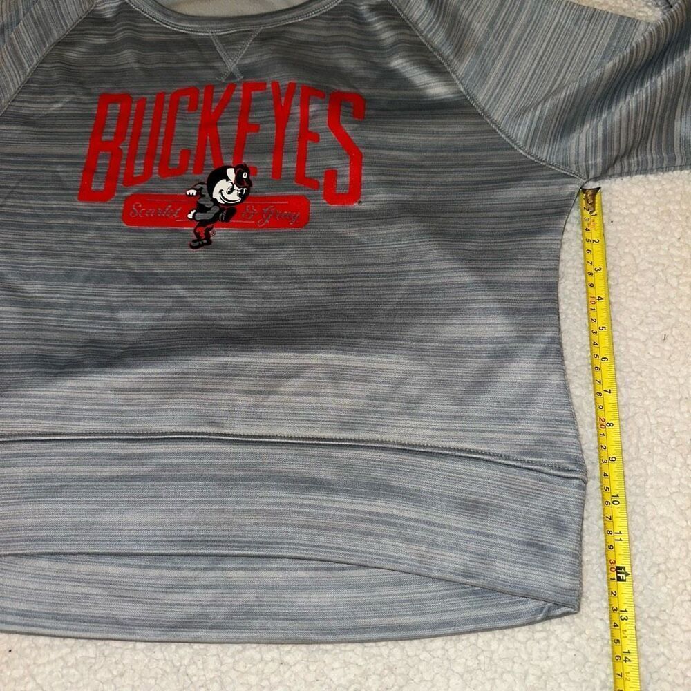 J. America Women’s Gray OSU Graphic Crewneck Sweatshirt XXL NWT - Picture 10 of 12